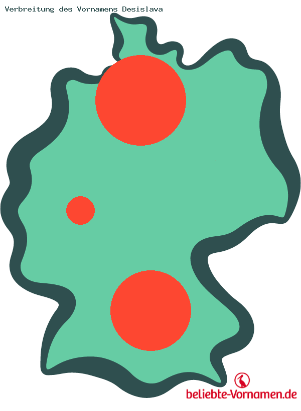 Verbreitung des Vornamens Desislava