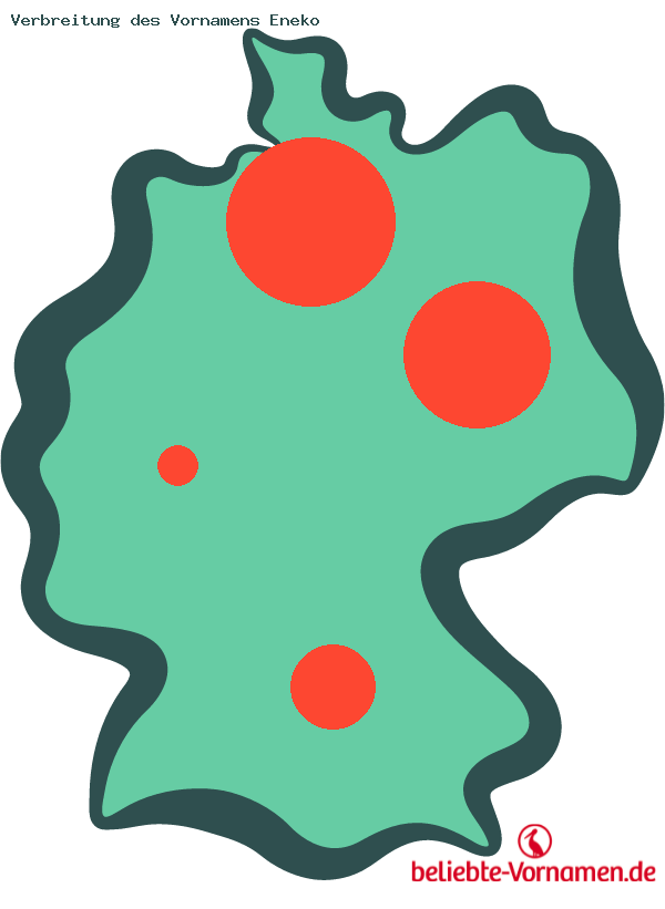 Verbreitung des Vornamens Eneko