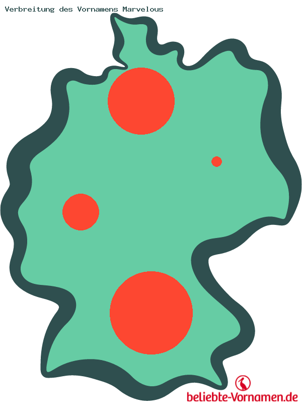 Verbreitung des Vornamens Marvelous