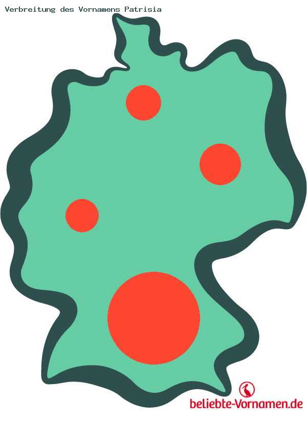 Verbreitung des Vornamens Patrisia