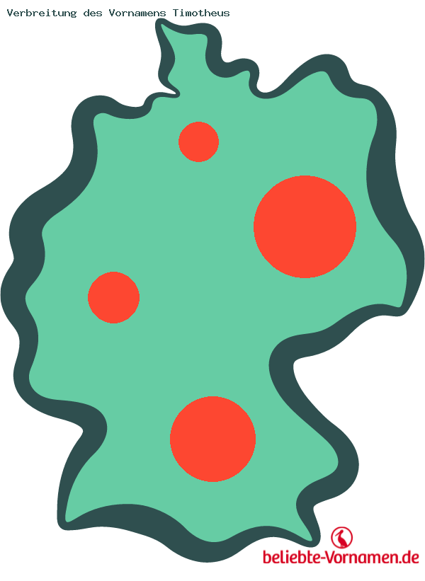 Verbreitung des Vornamens Timotheus