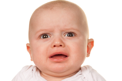 Gesicht eines weinenden, traurigen Babys © Gina Sanders - fotolia.com