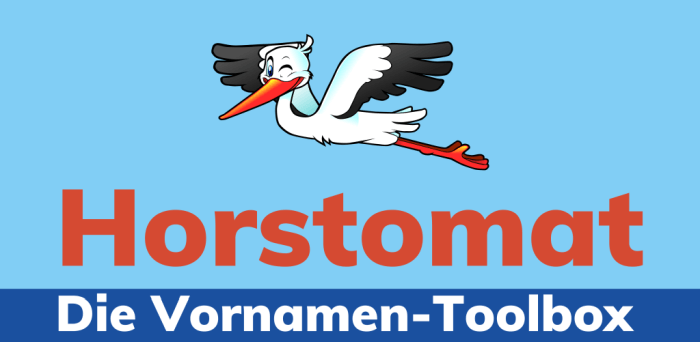 Horstomat – die Vornamne-Toolbox