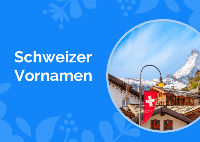 Schweizer Vornamen